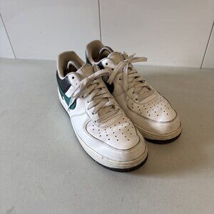 Nike Air Force 1 '07 White Green Black 315122-174 2011 Size 9.5